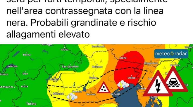 allerta meteo radar