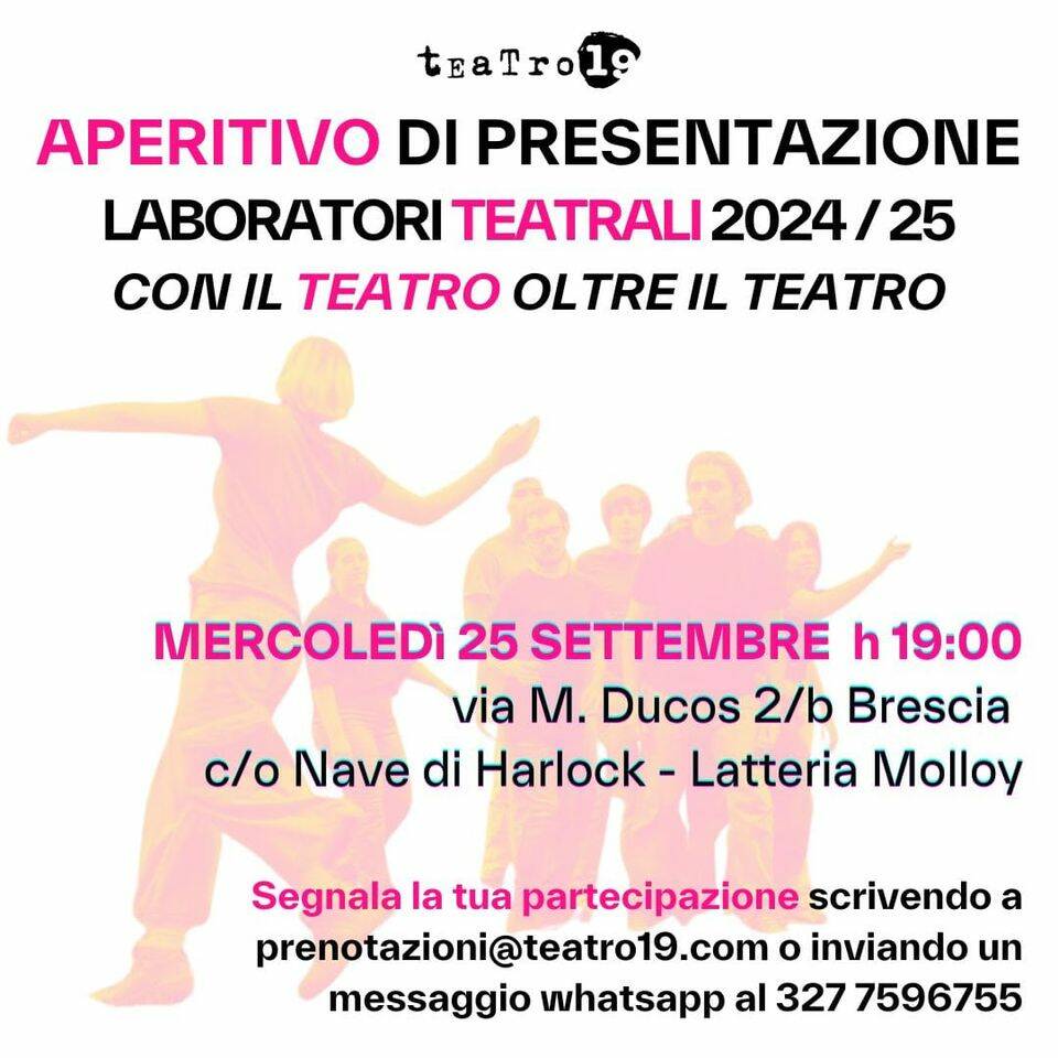 aperitivo teatro 19