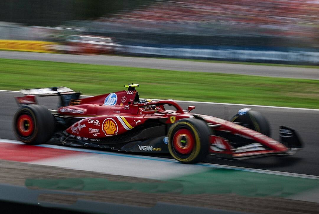 Charles Leclerc e Ferrari vittoria Gp Monza 2024