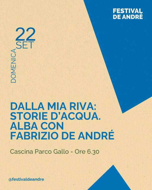 Dalla mia riva: Storie d'acqua