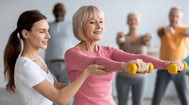 ginnastica e anziani