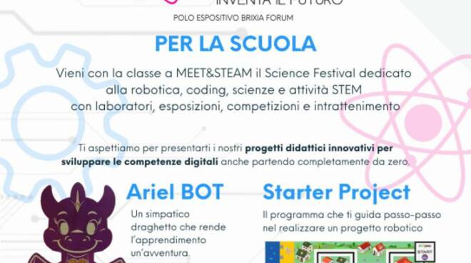 Locandina Wro & Meet&Steam Brescia