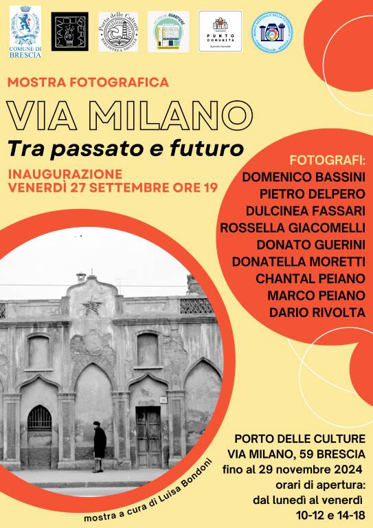 Mostra collettiva dedicata a via Milano