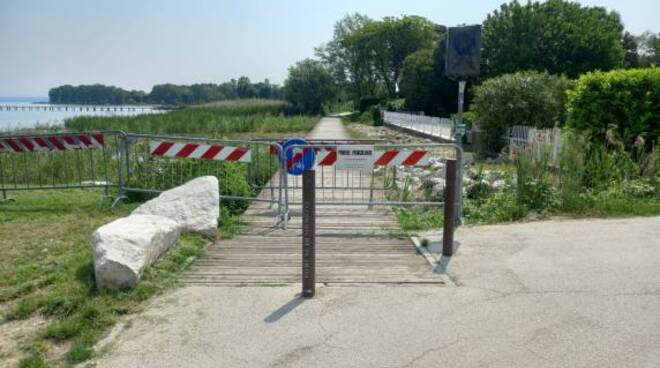 passerella pedonale Punta grò