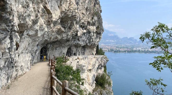 Riva del Garda strada Ponale