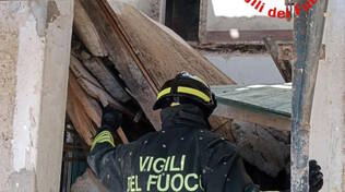 Tragedia a Tignale cantiere edile vigili del fuoco