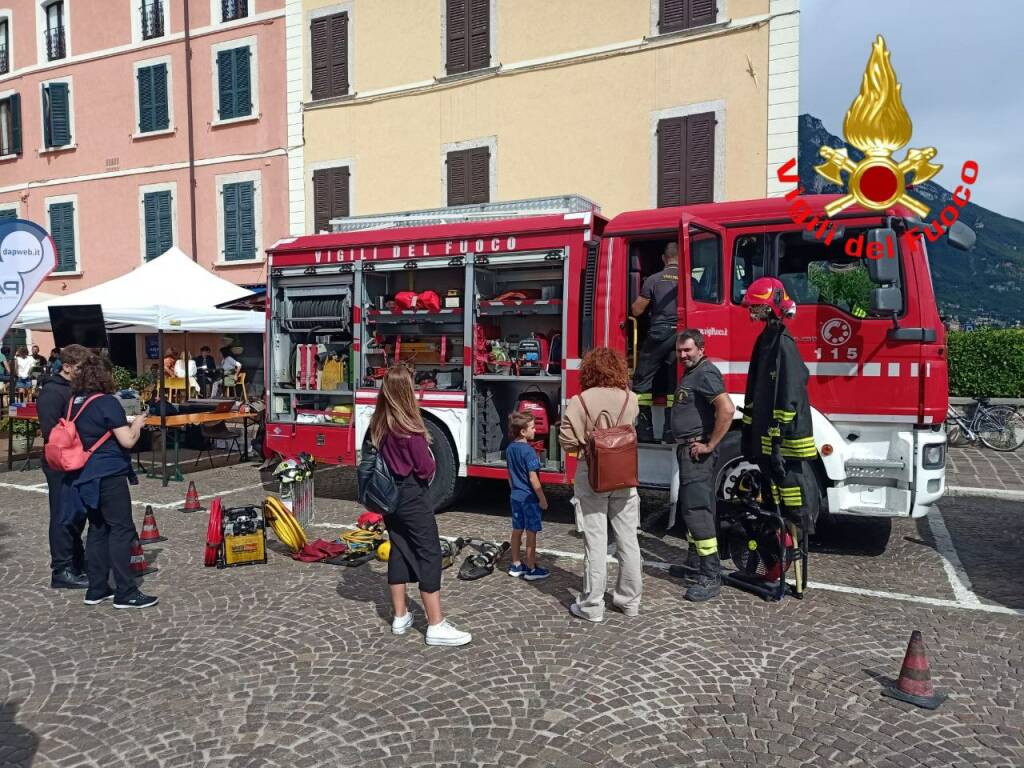 vigili fuoco Gargnano